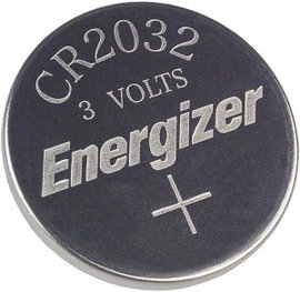 CR2032 lítium gombelem, 3 V, 240 mA, Energizer BR2032, DL2032, ECR2032, KCR2032, KL2032, KECR2032, L
