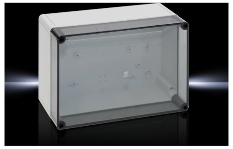Installációs műszerdoboz 254 x 180 x 111 mm, polikarbonát, szürke (RAL 7035), Rittal PK 9521.100