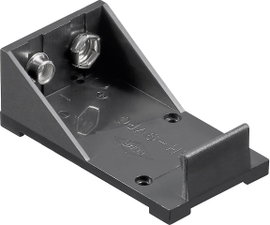 Elemtartó 9V-os elemhez 1 x 9V, nyákba forrasztható, 54 x 29 x 20 mm, Goobay 10878