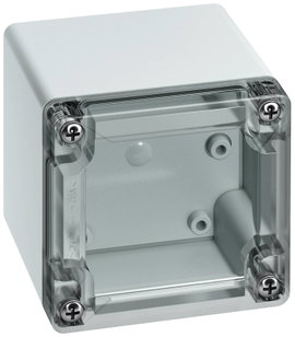 Installációs műszerdoboz 84 x 82 x 85 mm, polikarbonát, szürke (RAL 7035), Spelsberg TG PC 88-9-to