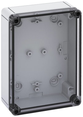 Installációs műszerdoboz 130 x 180 x 63 mm, polikarbonát, fényes szürke, Spelsberg TK PS 1813-6F-TO