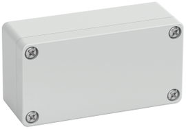 Installációs műszerdoboz 100 x 52 x 37 mm, polikarbonát, fényes szürke, Spelsberg TK PC 1005-4-O