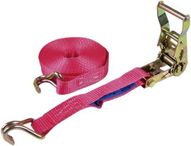 Kétrészes racsnis rögzítő heveder 6 m x 25 mm, 750/1500 kg, 60035
