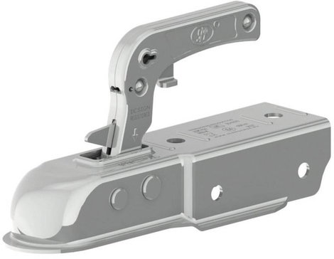 Utánfutó vonófej 750 kg, 70 mm, acél 2. kép