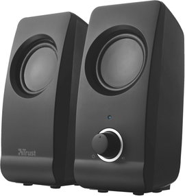 USB-s PC hangszóró, hangfalpár, 2.0 multimédiás hangfal 16 W Trust Remo 17595