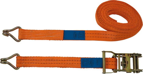 Kétrészes racsnis rögzítő heveder 6 m x 35 mm, 1000/2000 kg, Petex 43192835
