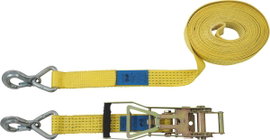 Kétrészes racsnis rögzítő heveder 10 m x 50 mm, 2500/5000 kg, Petex 43193119