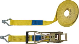 Kétrészes racsnis rögzítő heveder 10 m x 50 mm, 2500/5000 kg, Petex 43193019