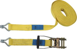 Kétrészes racsnis rögzítő heveder 10 m x 50 mm, 2500/5000 kg, Petex 43192919