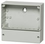 Fali műszerdoboz 166 x 160 x 80 mm, polikarbonát, szürke (RAL 7035), Fibox PC 17/16-LC3 bélyegkép