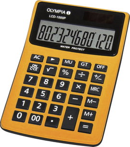 Asztali zsebszámológép, Olympia LCD-1000P IP54 4685