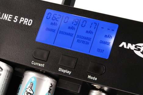 Hengeres akkutöltő, NiCd, NiMH, Ansmann Powerline 5 Pro 14. kép