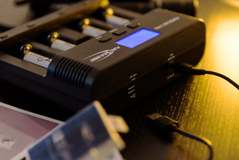 Hengeres akkutöltő, NiCd, NiMH, Ansmann Powerline 5 Pro 6. kép