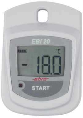 Hőmérséklet adatgyűjtő -30...+70°C, Ebro EBI 20-T1