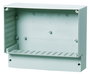 Fali műszerdoboz 257 x 219 x 122 mm, polikarbonát, szürke (RAL 7035), Fibox PC 25/22-C3 bélyegkép