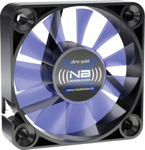 Számítógépház ventilátor 40 x 40 x 10 mm, NoiseBlocker ITR-XM-2 2. kép