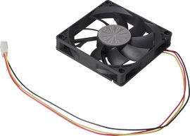 Számítógépház ventilátor 80 x 80 x 15 mm, Akasa AK-FN071