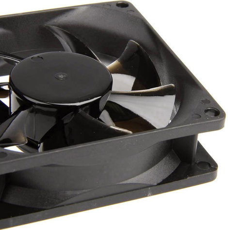 Számítógépház ventilátor 80 x 80 x 25 mm, NoiseBlocker BlackSlient Pro P-P 3. kép
