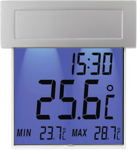 Napelemes digitális ablakhőmérő, TFA 30.1035