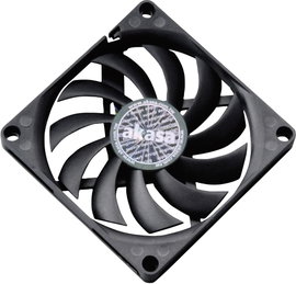 Számítógépház ventilátor 80 x 80 x 10,8 mm, Akasa AK-FN076 Slimline