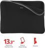 Notebook tok, cipzáros 33,0 cm (13) - 33,8 cm (13,3) kijlező méretig, fekete színű Trust Primo Soft 7. bélyegkép