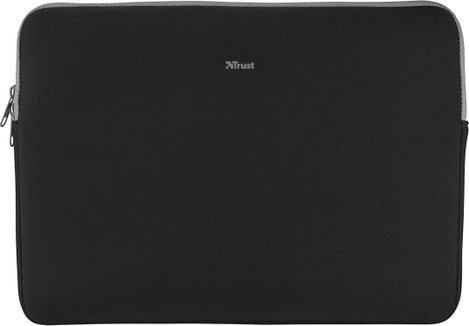 Notebook tok, cipzáros 29,5 cm (11,6) kijlező méretig, fekete színű Trust Primo Soft Sleeve 21254 3. kép