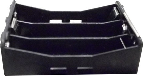 Elemtartó ceruzaelemhez 3 x AA, forrasztható, 58 x 48 x 16 mm, MPD BA3AAPC-UL94V-0 2. kép