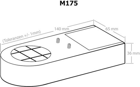Ultrahangos rágcsáló-, rovar-, élősködő-, és madárriasztó, 12V, 100 m², Kemo M175 2. kép