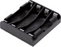 Elemtartó mikroelemhez 4 x AAA, 53 x 49 x 12 mm, MPD BK-1264-PC8 bélyegkép