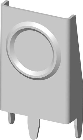Elem érintkező 1 x ceruza AA, nyákba forrasztható, 4,8 x 9,7 x 17 mm, Vogt Verbindungstechnik 1456c.