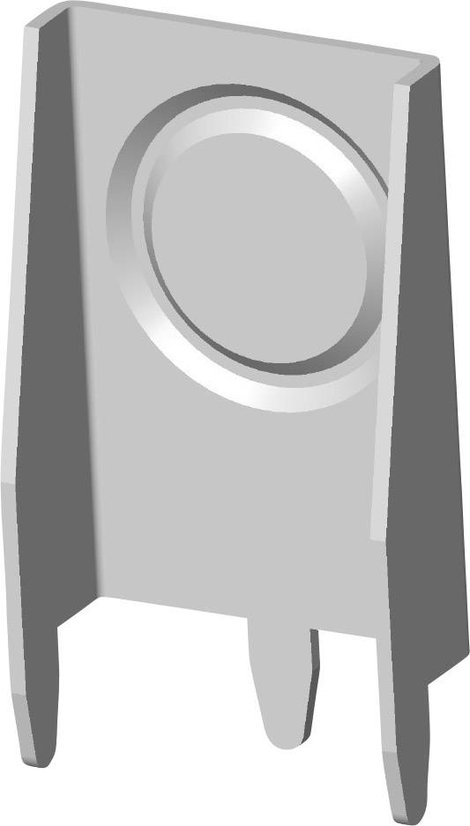 Elem érintkező 1 x ceruza AA, nyákba forrasztható, 4,8 x 9,7 x 17 mm, Vogt Verbindungstechnik 1456c. 2. kép