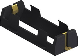 Elemtartó 26650-es elemhez 1 x 26650, forrasztható, SMD, 86 x 29 x 19 mm, Keystone 1106