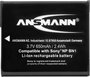 NP-BN1 Sony kamera akku 3,7V 600 mAh, Ansmann 3. bélyegkép