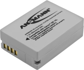 NB-10L Canon kamera akku 7,4V 850 mAh, Ansmann