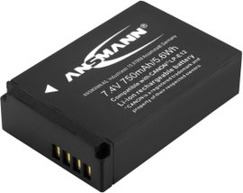 LP-E12 Canon kamera akku 7,4V 750 mAh, Ansmann