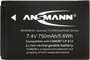 LP-E12 Canon kamera akku 7,4V 750 mAh, Ansmann 3. bélyegkép