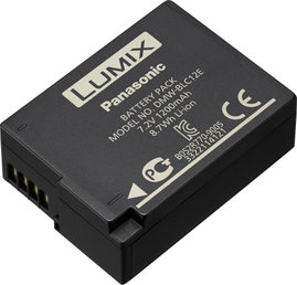 DMW-BLC12E Panasonic kamera akku 7,2V 1200 mAh