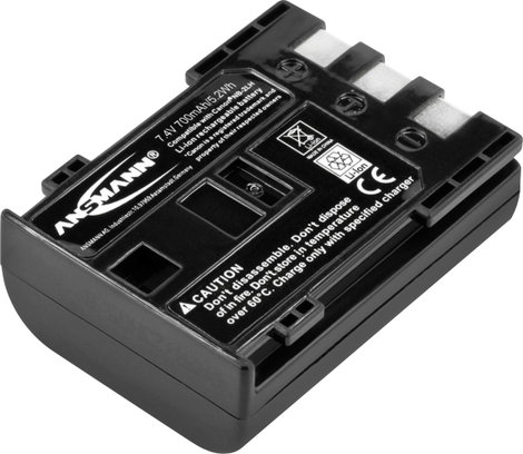 NB-2L, NB-2LH Canon kamera akku 7,4V 720 mAh, Ansmann 2. kép