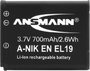 EN-EL19 Nikon kamera akku 3,7V 700 mAh, Ansmann 3. bélyegkép