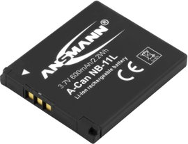 NB-11L, NB-11LH Canon kamera akku 3,7V 600 mAh, Ansmann
