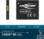 NB-11L, NB-11LH Canon kamera akku 3,7V 600 mAh, Ansmann 5. bélyegkép