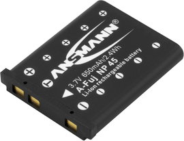 NP-45 Fujifilm kamera akku 3,7V 650 mAh, Ansmann