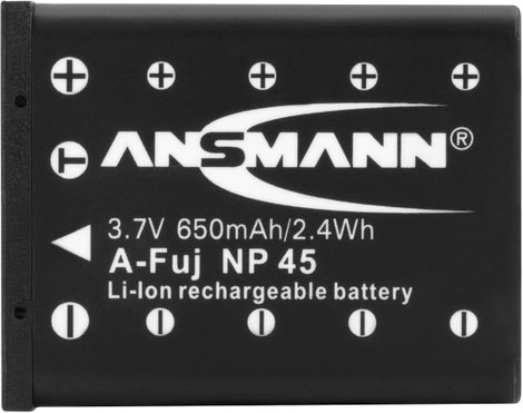 NP-45 Fujifilm kamera akku 3,7V 650 mAh, Ansmann 3. kép