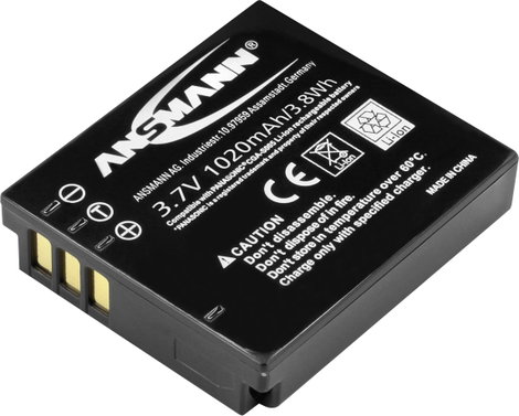 CGA-S005E, CGA-S005 Panasonic kamera akku 3,7V 1150 mAh, Ansmann 6. kép
