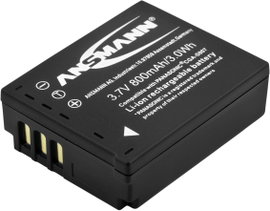 CGA-S007E, CGA-S007 Panasonic kamera akku 3,7V 800 mAh, Ansmann