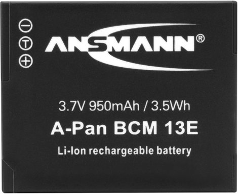 DMW-BCN13E Panasonic kamera akku 3,7V 950 mAh, Ansmann 3. kép