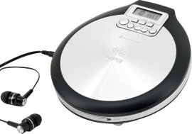 Discman, hordozható CD, MP3 lejátszó, CD, CD-R, CD-RW, MP3 SoundMaster CD9220