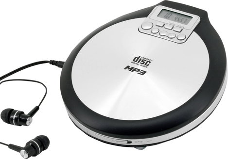 Discman, hordozható CD, MP3 lejátszó, CD, CD-R, CD-RW, MP3 SoundMaster CD9220 2. kép