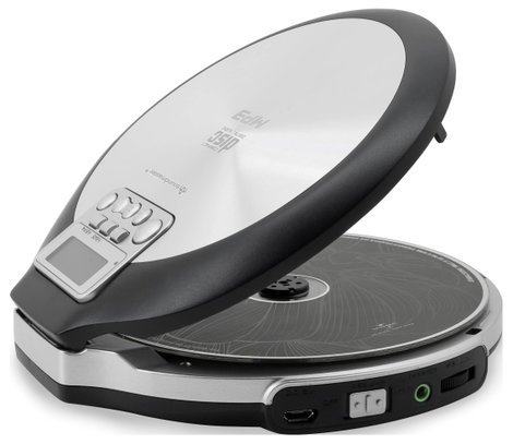 Discman, hordozható CD, MP3 lejátszó, CD, CD-R, CD-RW, MP3 SoundMaster CD9220 3. kép