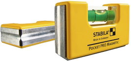 Stabila POCKET PRO MAGNETIC 17768 Mini vízmérték 7 cm 1 mm/m Kalibrált: Gyári standard (tanusítvány 